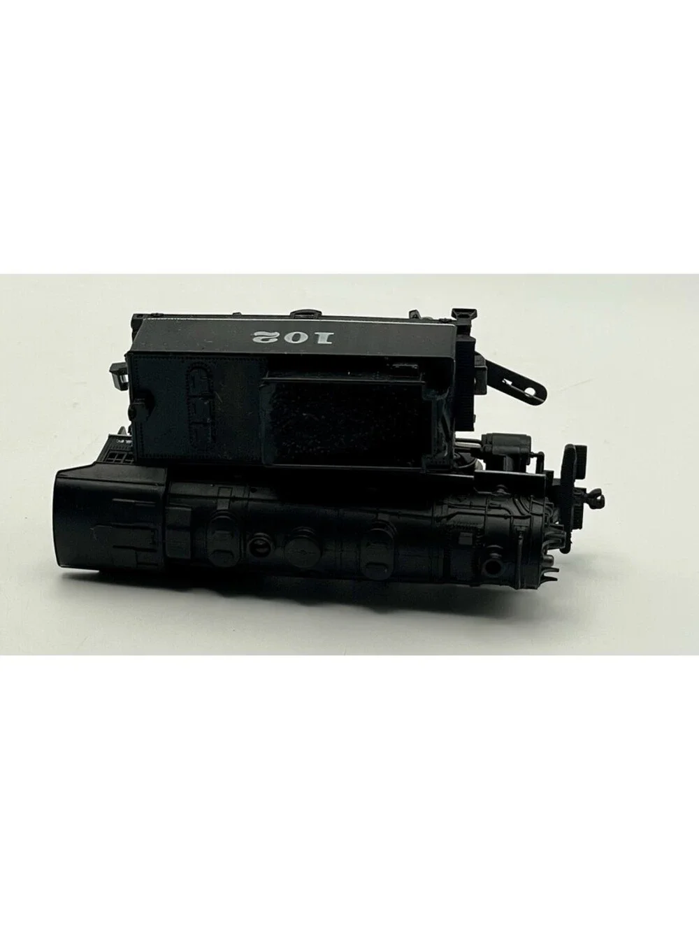 Atlas N Gauge 0-8-0 2111 AT&SF Steam Locomotive Train Engine 102 Tender W/ Case